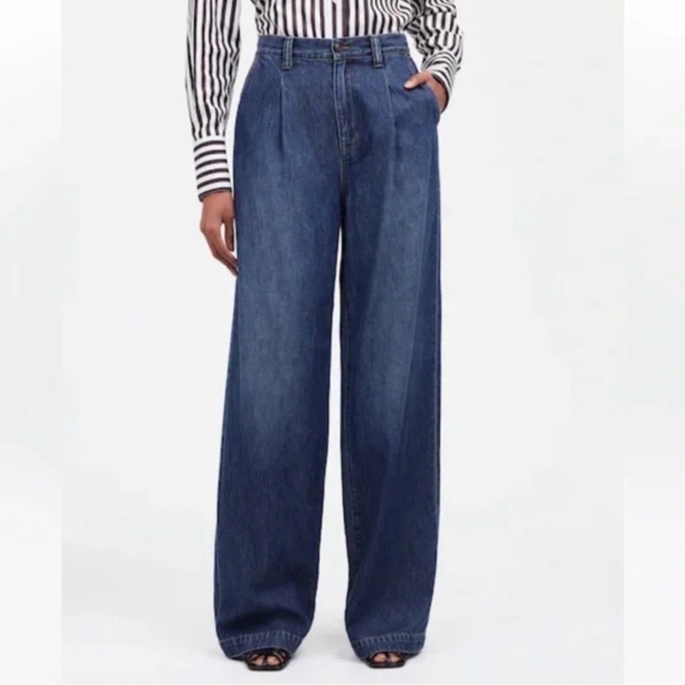 Madewell Harlow Wide Leg Jeans - Size 29P